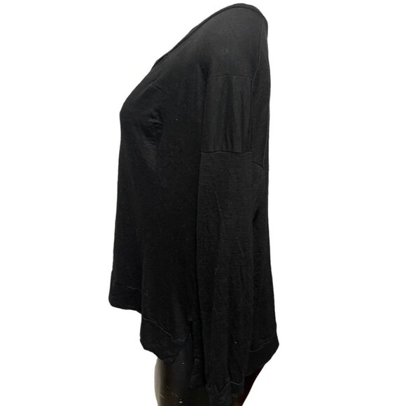 XS Madewell Long Sleeve V-Neck Oversize Womens Top Tshirt - Picture 6 of 11